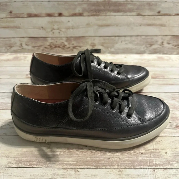 Fitflop Metallic Graphite Sneakers - Picture 1 of 4